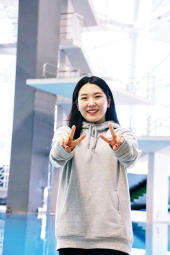 [단독 인터뷰] '다이빙 요정' 김수지 