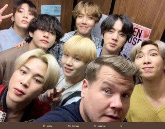 방탄소년단(BTS) 컴백 초읽기..미국 지미 팰런쇼에서 신곡 공개