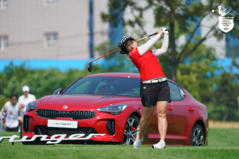 [한국여자오픈] '환상 이글' 박채윤, 3R 6언더파 선두권 약진 