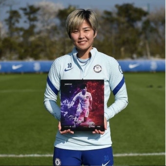 '첼시 레전드 지소연, 여자 축구선수 세계 랭킹 18위
