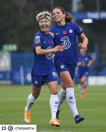첼시, 챔피언스리그 8강 1차전서 볼프스부르크 2-1 제압...지소연 74분 활약