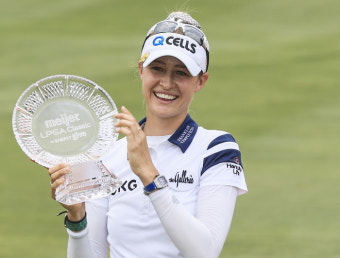 [LPGA] 넬리 코르다, 마이어 클래식 정상 '통산 5승'...전인지 공동 3위