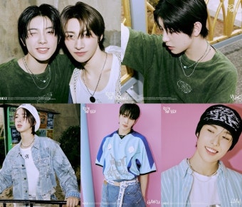 'JYP 新 보이그룹' 넥스지, 청량美 가득한 재킷 이미지 10종 공개