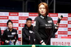 SK렌터카, 짜릿한 리버스 스윕  역전승…프로당구 팀리그 종합 1위 유지