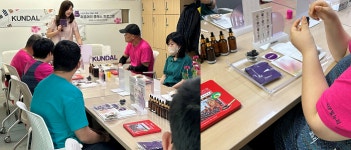 “모든 순간 당신을 향기롭게”.. 쿤달, 빛누리장애인보호작업장 대상 교육 프로그램 진행