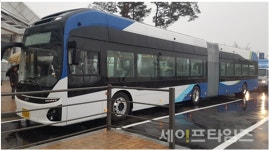 세계 최초 전기굴절버스 23일부터 세종시 달린다