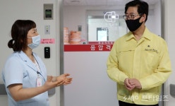 [동정] 양승조 충남지사 천안의료원 방문