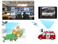 부산소방 출동지휘차에 재난 CCTV 영상 제공