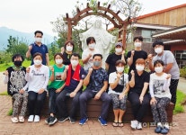 충남자원봉사센터 새감마을에 깨끗한 환경 선물