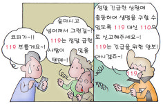 [서석하의 안전마당] 긴급 신고는 119, 비긴급은 110