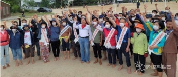 성북구, 개운산 운동장 인조잔디 설치 공사에 시민 반발