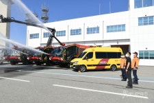 [포토뉴스] 이흥교 소방청장, 소방안전특별관리시설 청주국제공항 화재안전점검
