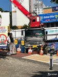 [현장에서] 광주조봉초 앞 황당한 공사 … 스쿨존 유명무실