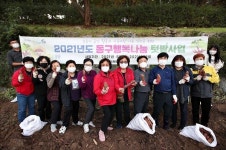 인천 동구, 주민 참여 도시텃밭  동구 행복나눔 텃밭 수확 행사