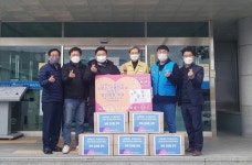 나주시 보건소, 지역사회 방한용품 지원에 고마움 전해