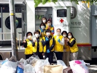 인천 동구 송림3·5동 적십자봉사회, 찾아가는 이불세탁 봉사 실시