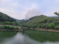 [속보] 의령 산불 발생, 정곡면 죽전리