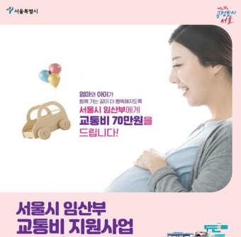 서울시, 모든 임산부에 '교통비 70만원' 지원