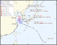 [속보] 제 5호 태풍 송다, 현재위치 예상경로 발표