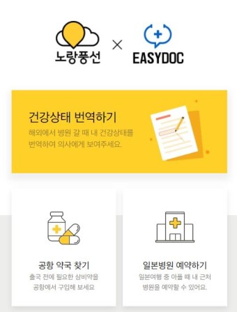노랑풍선, 스마트 문진 번역 서비스 '이지닥' 오픈
