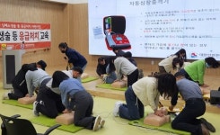 나주시 보건소, 재난·사고 발생 대비 시민 심폐소생술 교육