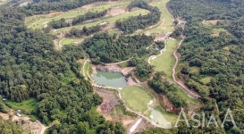 나주시, 해피니스 골프장 저류지 불법 증축…사법기관 고발, 원상회복 조치