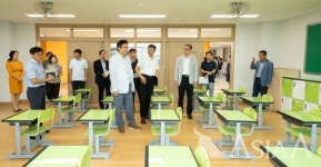 도성훈 인천시교육감, 아라초·한들초 등 개교 예정 학교 현장 방문