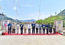 장성군 폐교됐던 북하면 약수중학교 오감약수터 조성