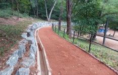 인천 남동구, 산밑말근린공원 새단장…250m 맨발 산책로 조성