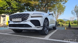 [시승기] 여유있는 액티브 시니어는 주목···제네시스 GV80 쿠페 타봤다