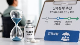 희귀질환 치료제 신속등재 '미검증 약' 우려? 