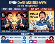 [6·3 격전지] 경기 평택을···앙숙 김용남·조국에 유의동 미소지을까