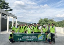 서울우유, 중랑구 일대서 플로깅 봉사활동