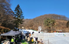 경기도 파주에서 즐기는 눈썰매...눈내리는 초리골 겨울축제 개장