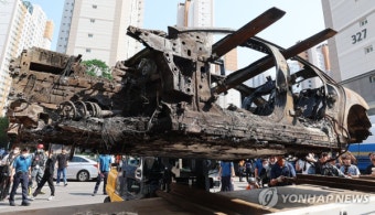 단 한대의 벤츠 전기차에서 발생한 화재...입주민에게 악몽 선사