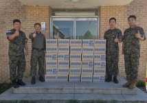 동아오츠카, 사랑의 이온음료 군 장병에 지원