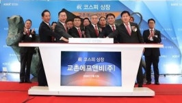 공모 때만 못하네!···교촌에프앤비 오락가락 주가 5% 하락
