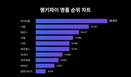 12월 2주차 명품 트랜드지수 탑10, 1위 루이비통·2위 디올·3위 셀린느
