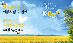 KB가 쏜다···경북 울진에 K-Bee 밀원숲 조성