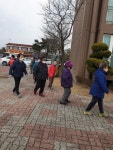 여주시 중앙동 월송4통 노인회, 야외 운동으로 코로나19 예방해요