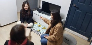 동두천시 무한돌봄센터, 동 행정복지센터와 위기가구 합동방문