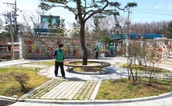안산동 새마을회, 부곡동 하늘공원 코로나19 방역 실시