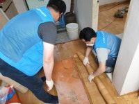 의정부시 녹양동 독거노인가구 도배·장판 교체