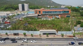 경기도교육청북부청사 숲 조성 공사 완료. 9월 이후 전면개방