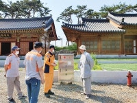 안산소방서, 전통사찰 관서장 화재예방 현장지도