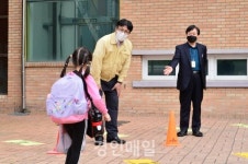 도성훈 인천광역시교육감, 등교 수업 진행 상황 점검