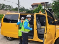 동두천시 모범운전자회, 코로나19 방역활동에 보람