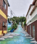 인천 미추홀구 트릭아트 골목 계곡길, 담장벽화 보러오세요