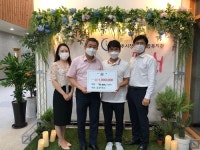 S-OIL 남양주지사와 금강주유소 양주시장애인종합복지관에 주유권 100만원 전달