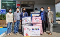 안산지역로타리클럽, 안산동에 이불 10채 기탁